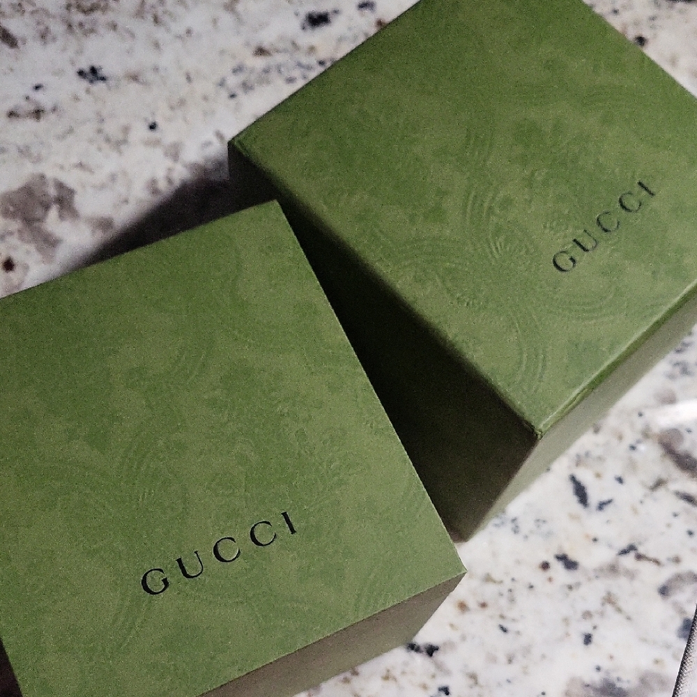 Gucci Gold and Brown Women's Watch - Picture 3 of 3